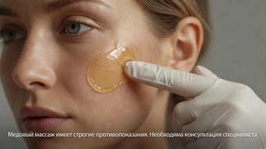 Медовый массаж при дерматологических проблемах - фото